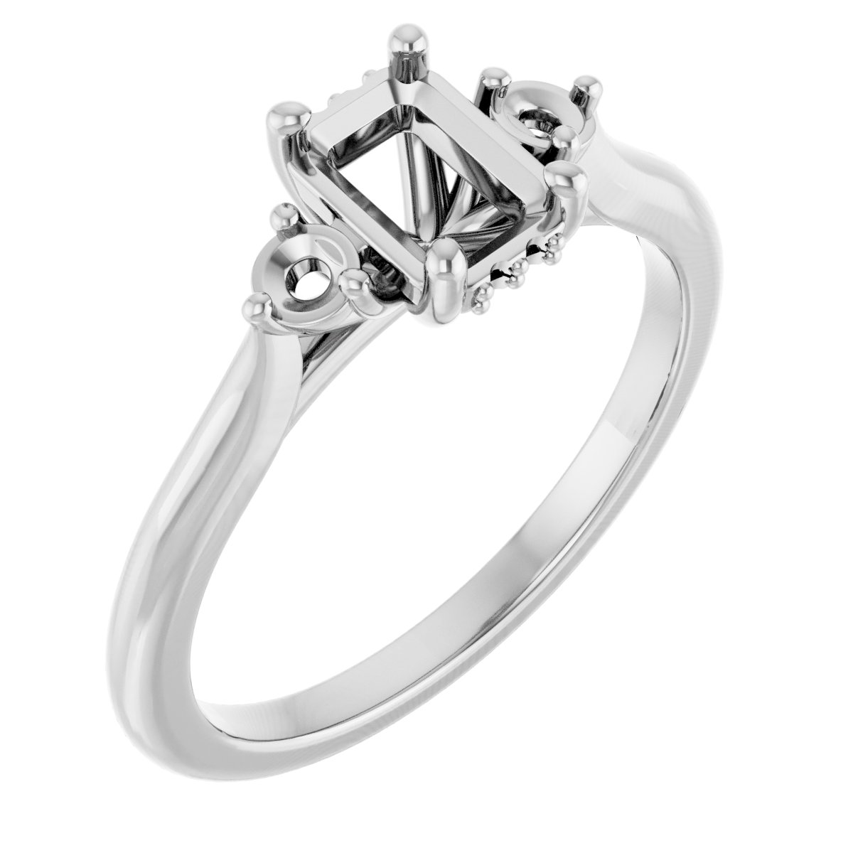 Three-Stone Engagement Ring