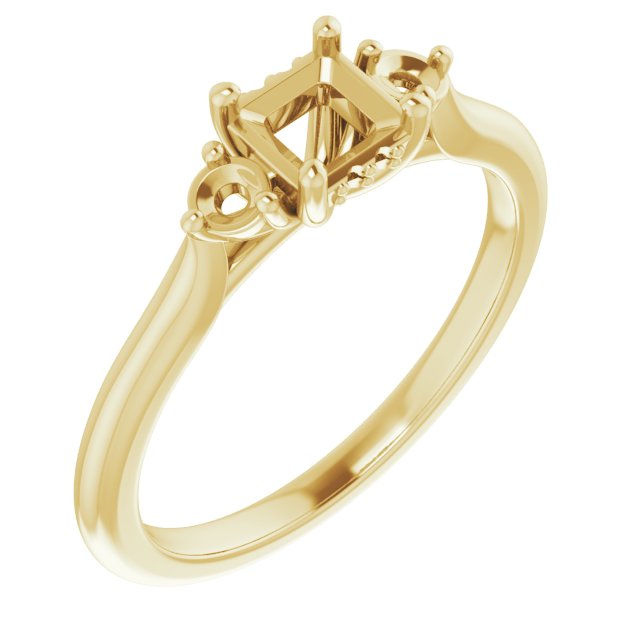 Three-Stone Engagement Ring