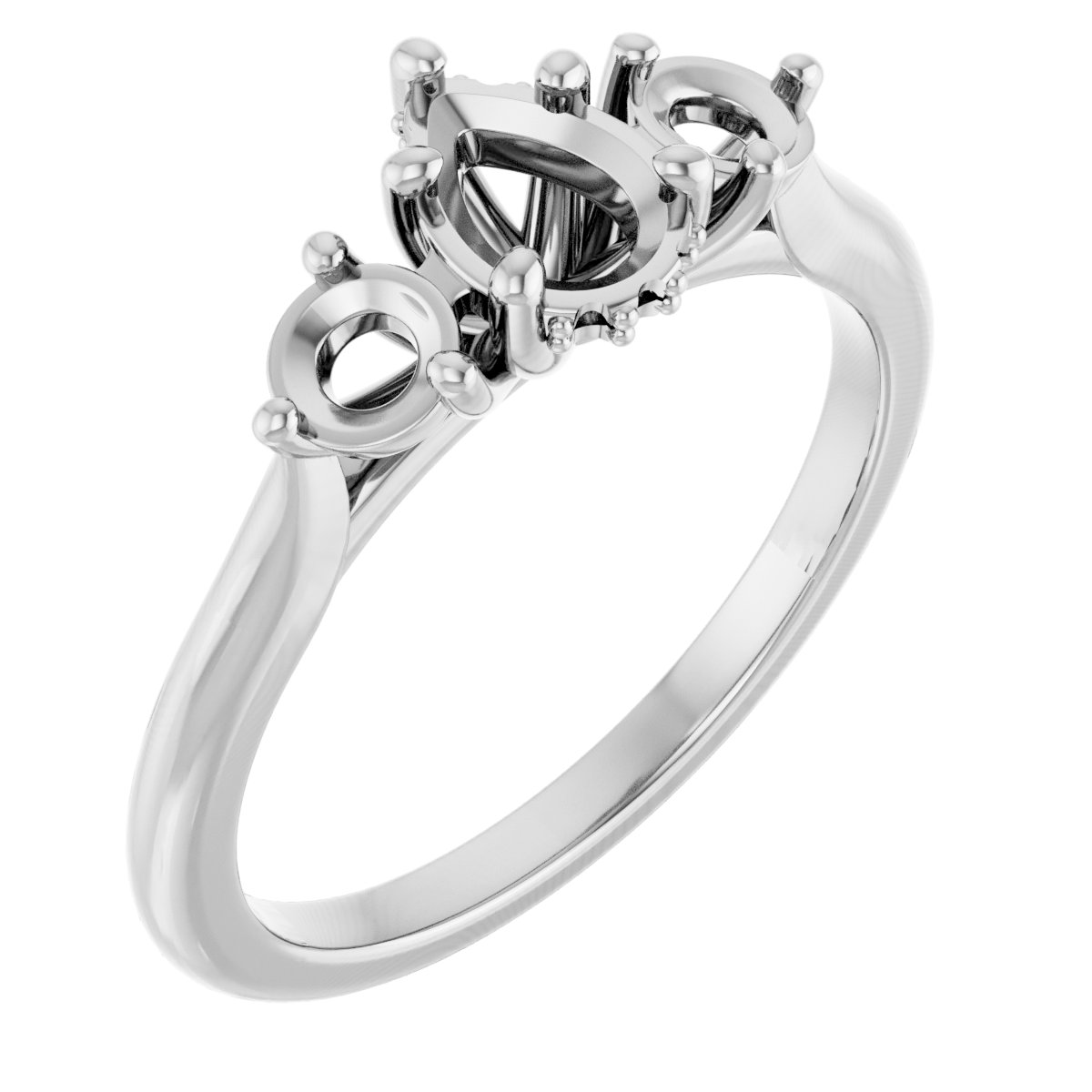 Three-Stone Engagement Ring