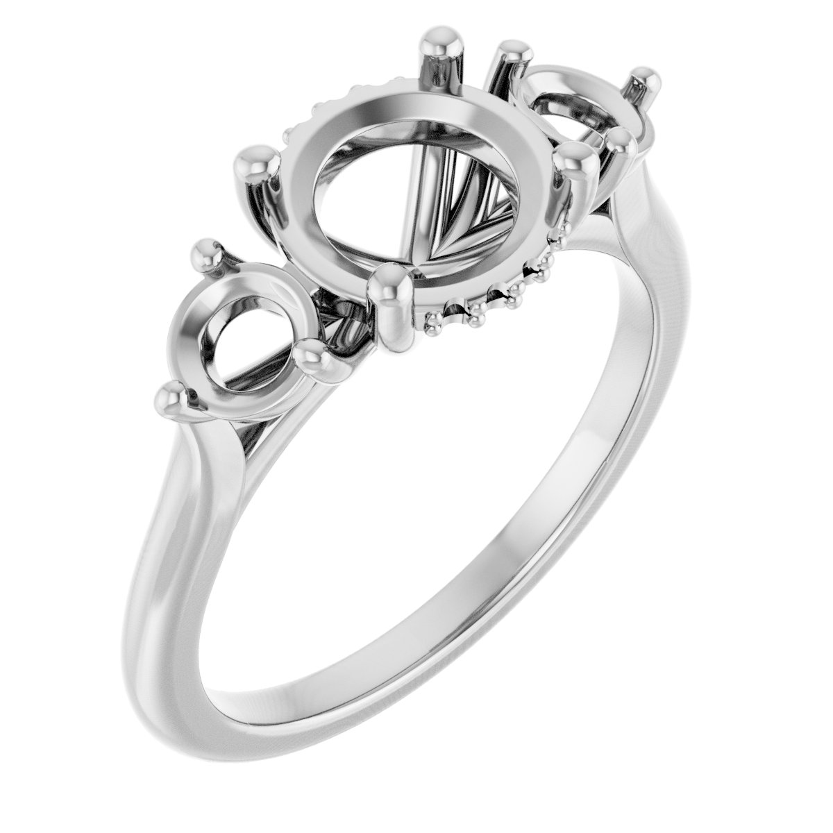 Three-Stone Engagement Ring