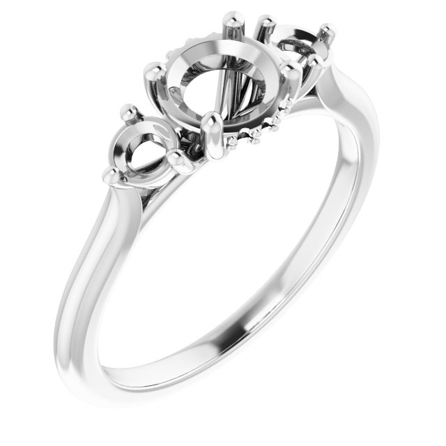 Three-Stone Engagement Ring