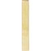 10K Yellow 17x2.5 mm Engravable Four-Sided Vertical Bar Pendant