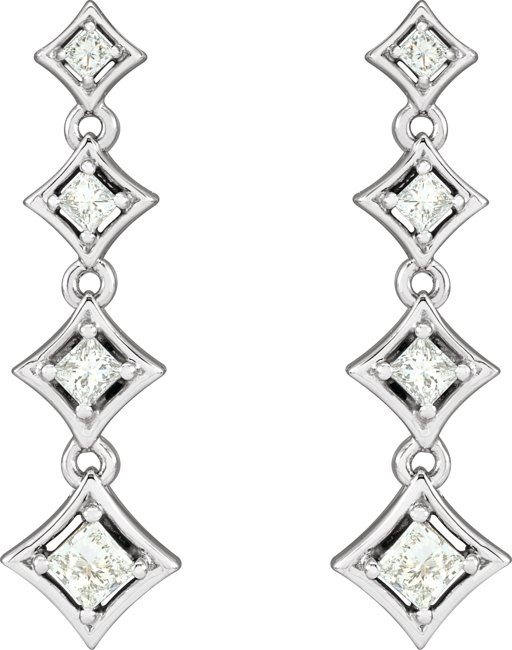 Journey Diamond Earrings