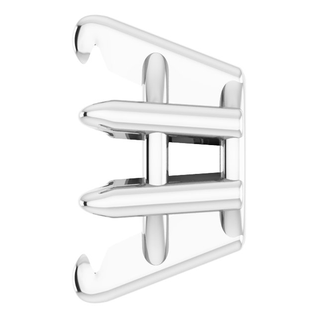 Pre-Notched Claw-Prong Earring Setting