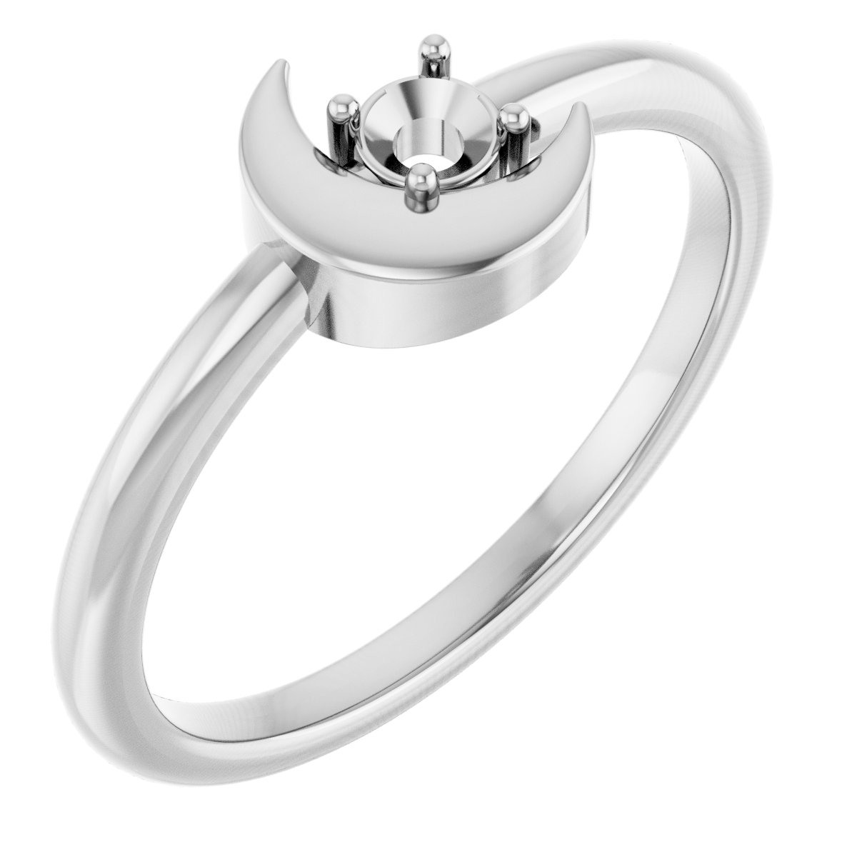 Crescent Moon Ring