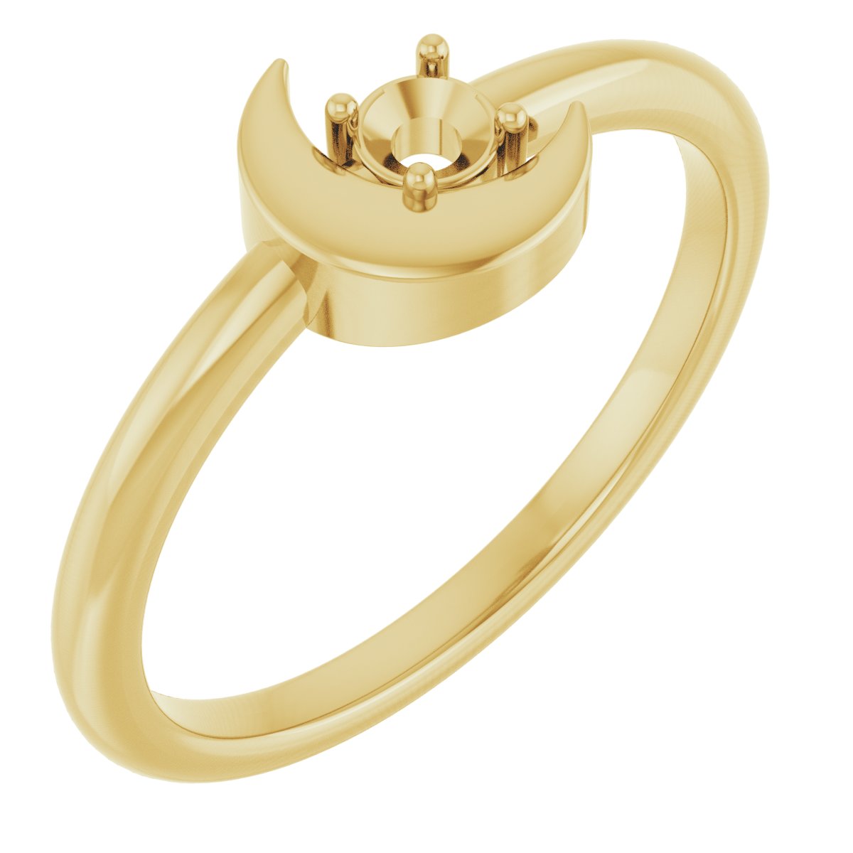 Crescent Moon Ring