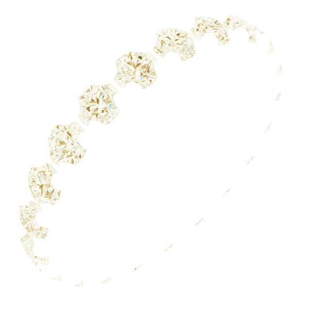 Milgrain French-Set Eternity Band