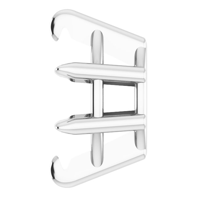 Pre-Notched Claw-Prong Earring Setting