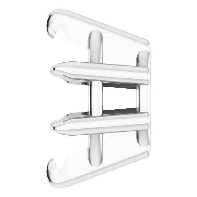 Pre-Notched Claw-Prong Earring Setting