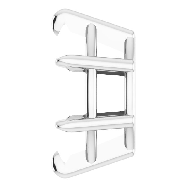 Pre-Notched Claw-Prong Earring Setting