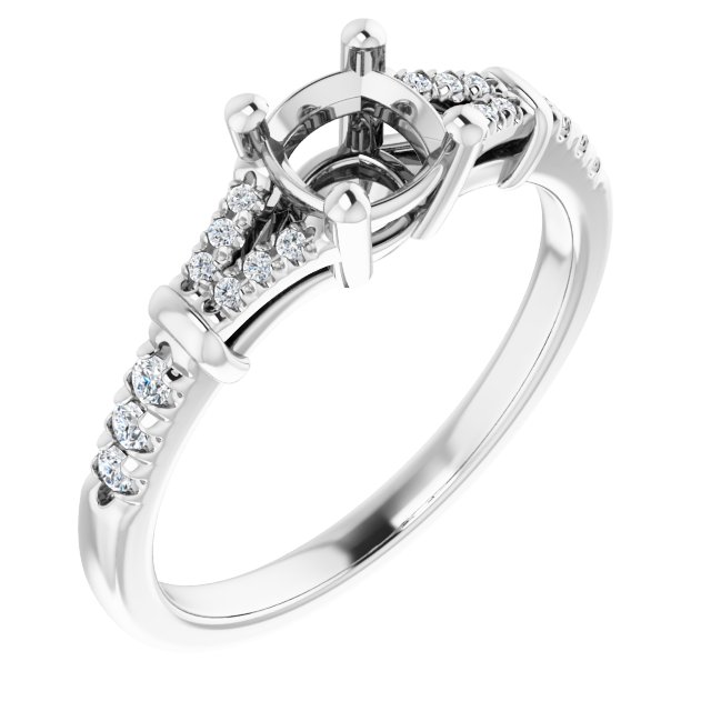 14k White Gold