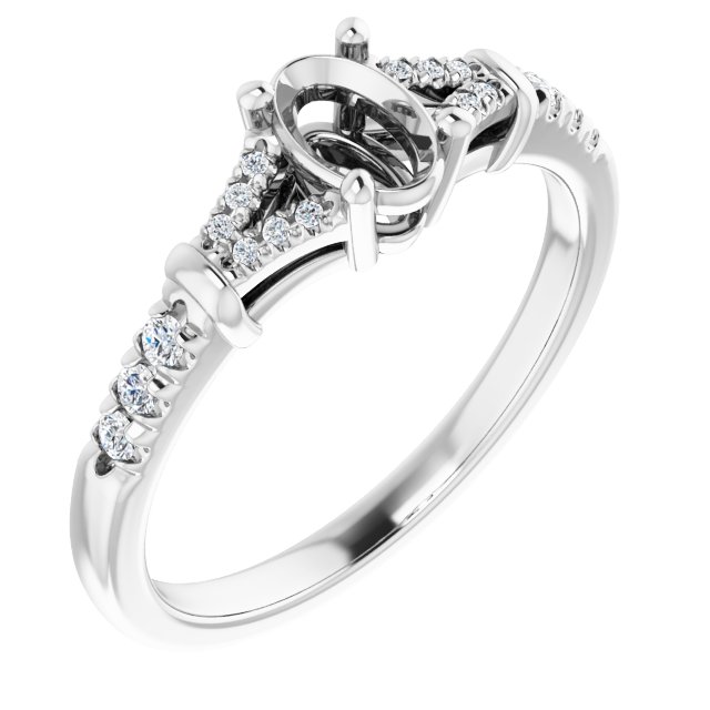 14k White Gold
