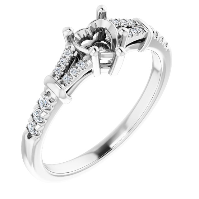 14k White Gold