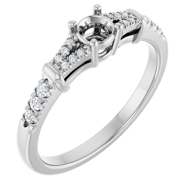 14k White Gold