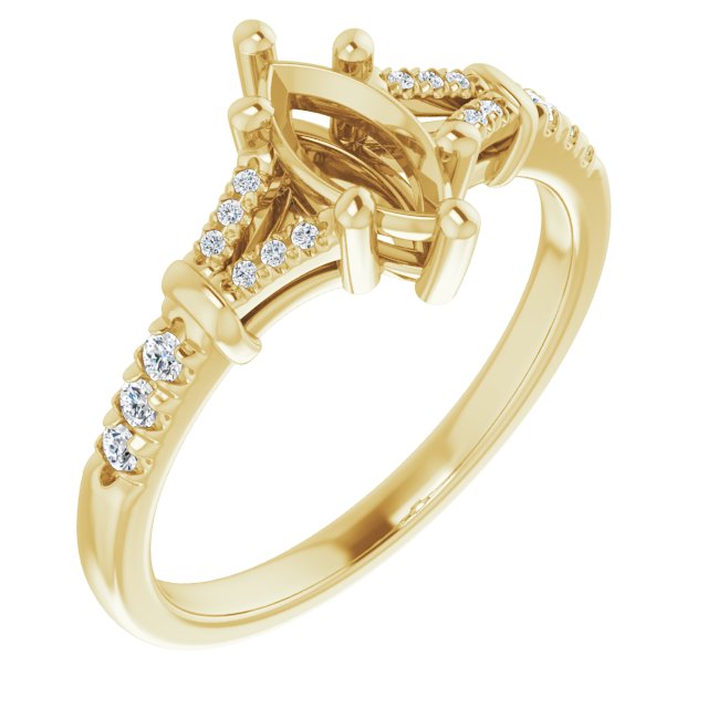 14k Yellow Gold