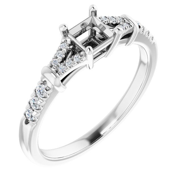 14k White Gold