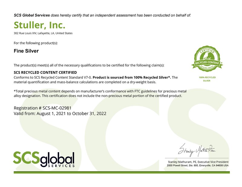 SCS Silver Certificate