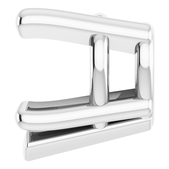 Heart 5-Prong V-End Earring Setting