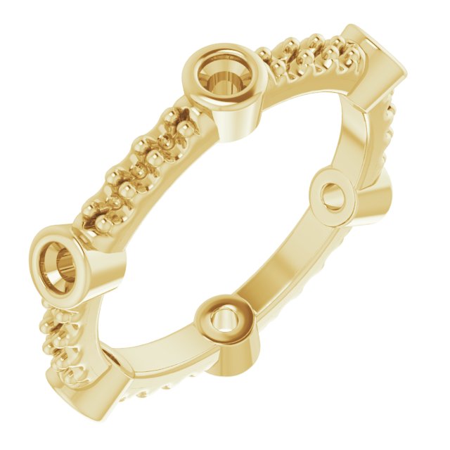 14k Yellow Gold
