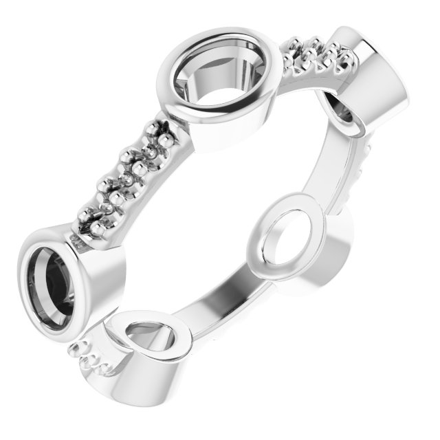 14k White Gold