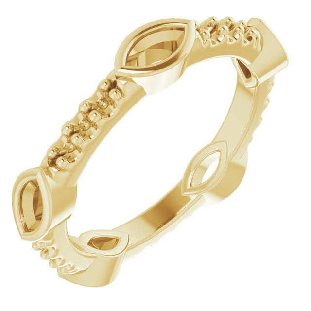 14k Yellow Gold