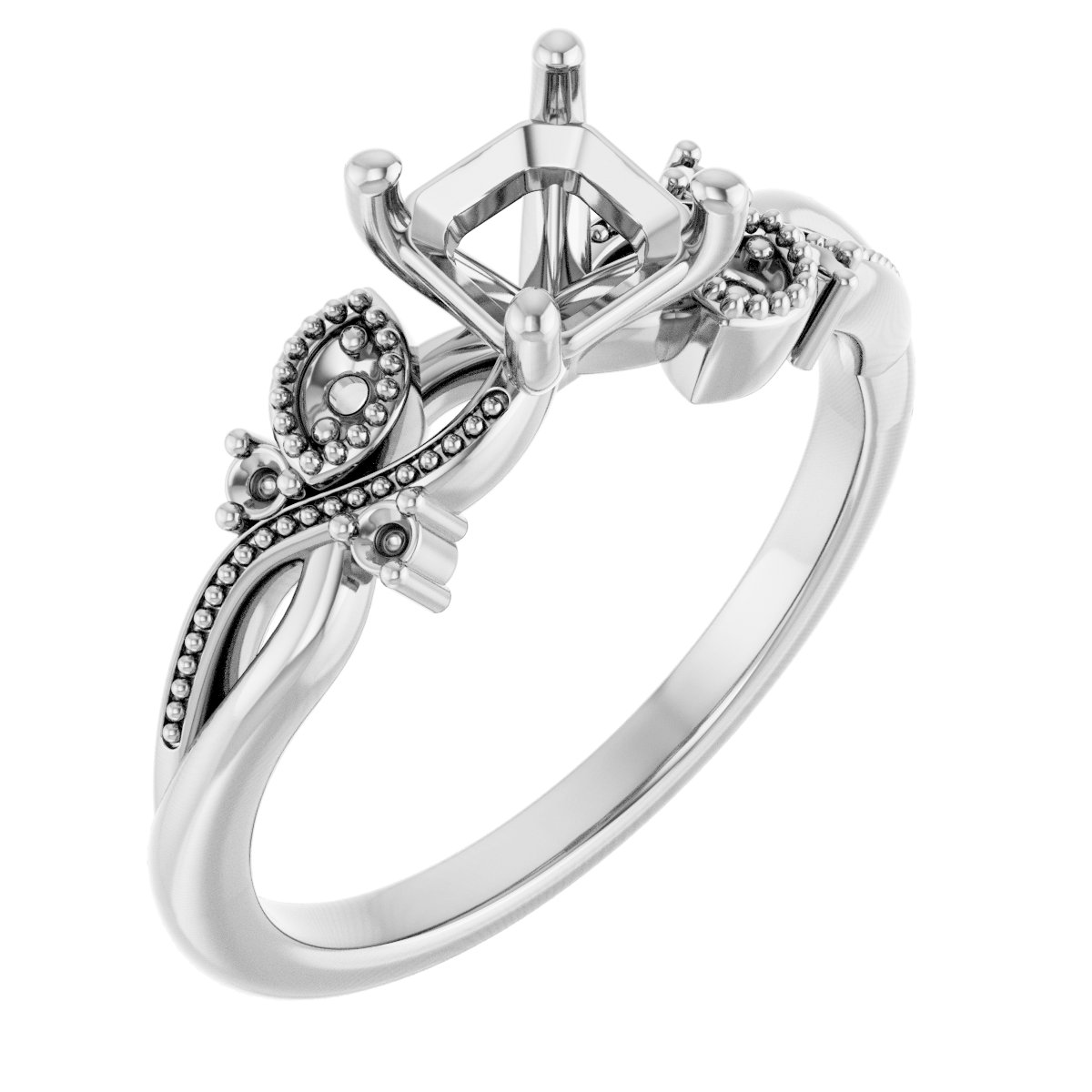14k White Gold