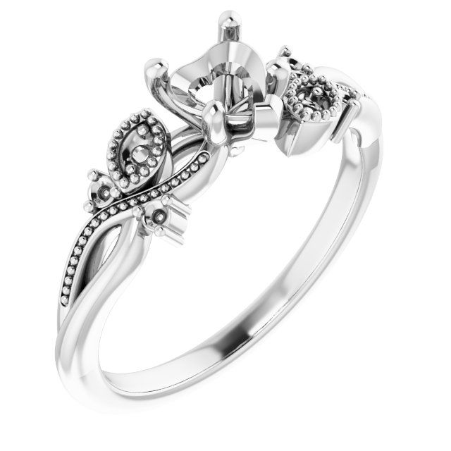 14k White Gold