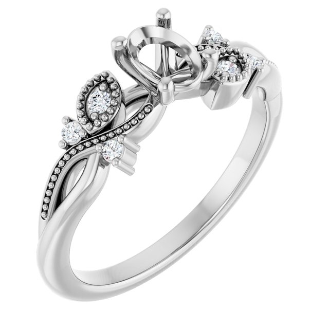 14k White Gold