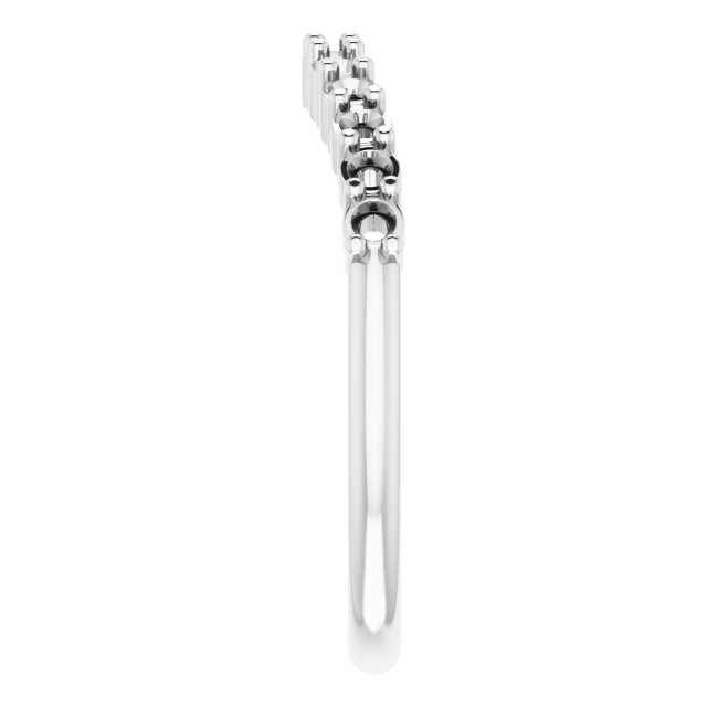 Band Mounting for 7.4 mm Round Ring view 4