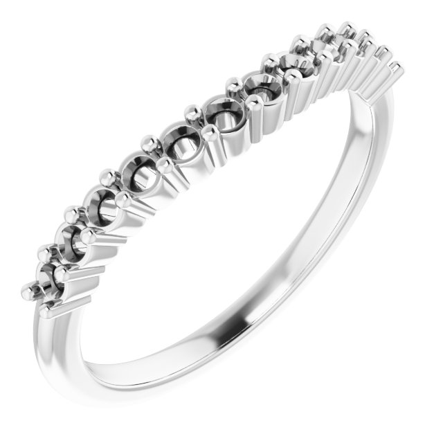 Band Mounting for 7.4 mm Round Ring