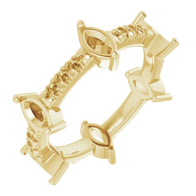 14k Yellow Gold