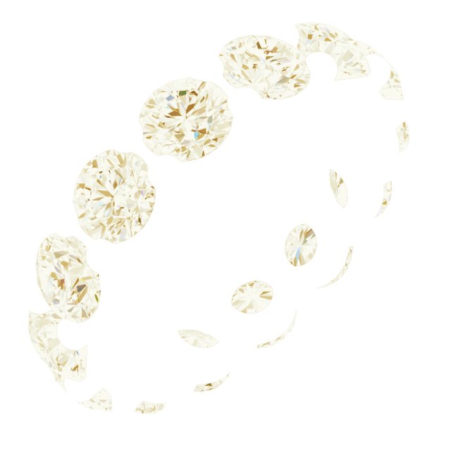 Shared-Prong Eternity Band