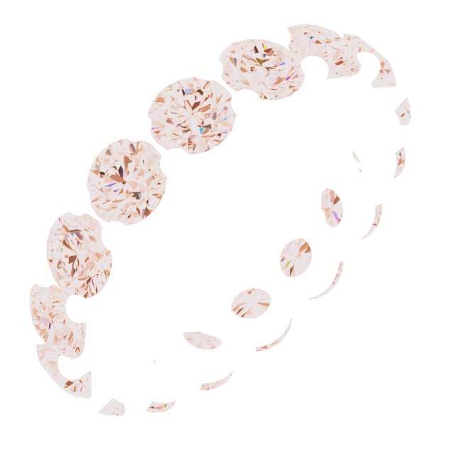 Shared-Prong Eternity Band