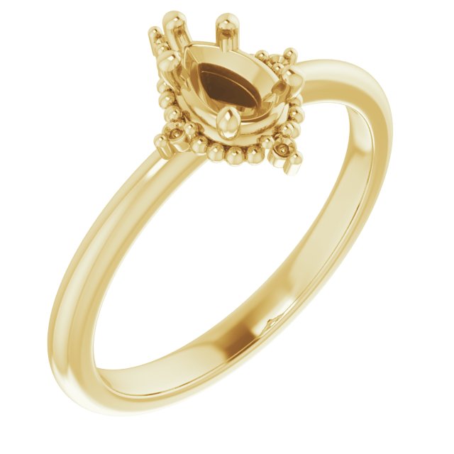 14k Yellow Gold