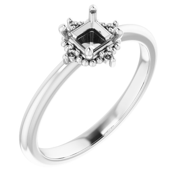 14k White Gold