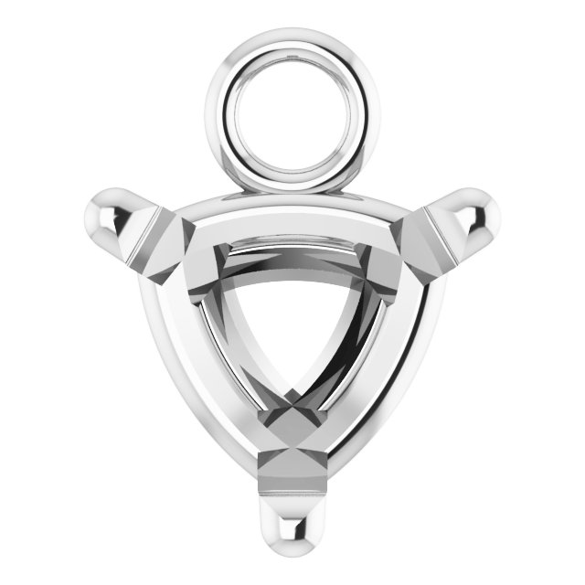 Round 4-Prong Basket Dangle