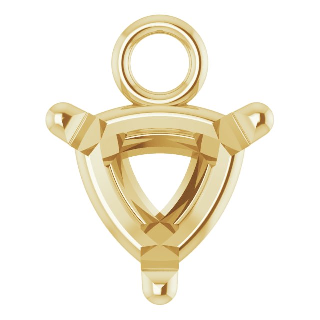 Round 4-Prong Basket Dangle