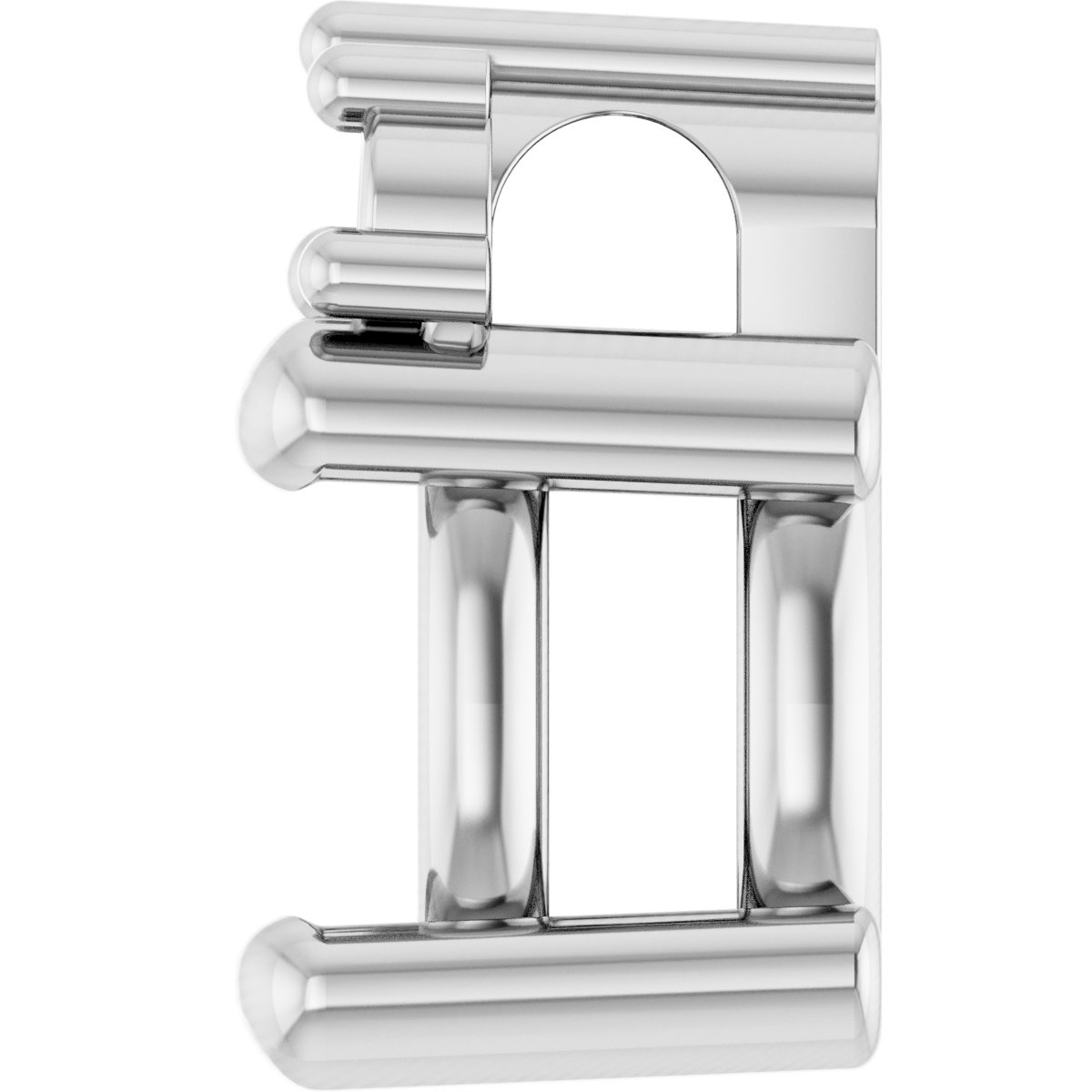 12x8 mm Pear Pendant Mounting view 3