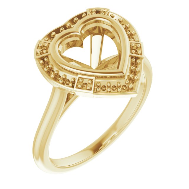 Bezel-Set Halo-Style Engagement Ring