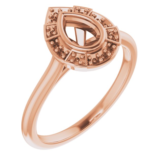 Bezel-Set Halo-Style Engagement Ring
