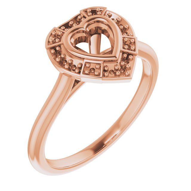 Bezel-Set Halo-Style Engagement Ring