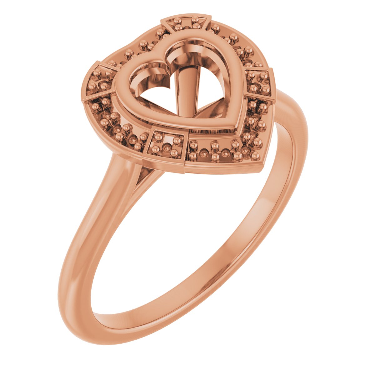 Bezel-Set Halo-Style Engagement Ring