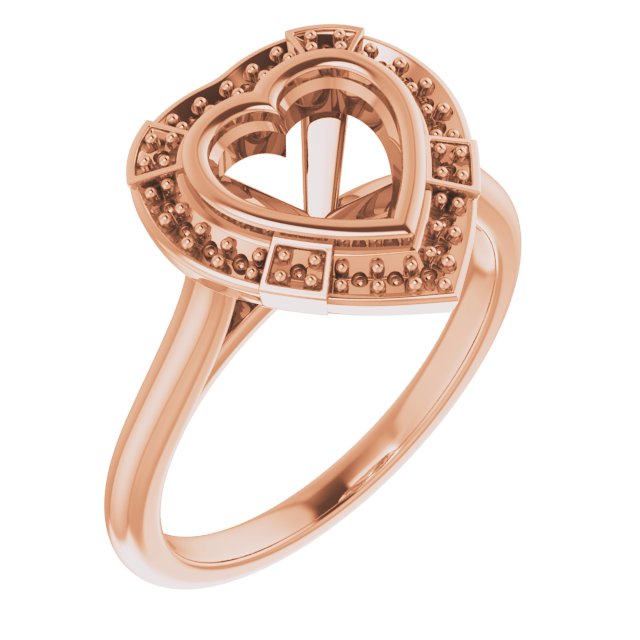 Bezel-Set Halo-Style Engagement Ring