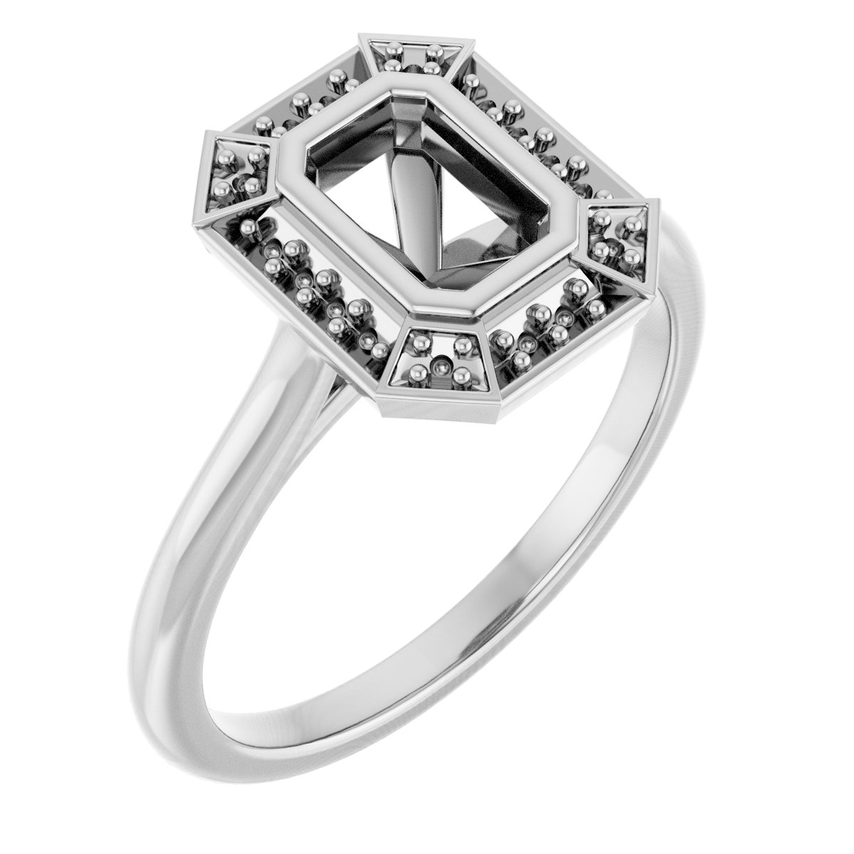 14k White Gold