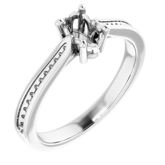 14k White Gold