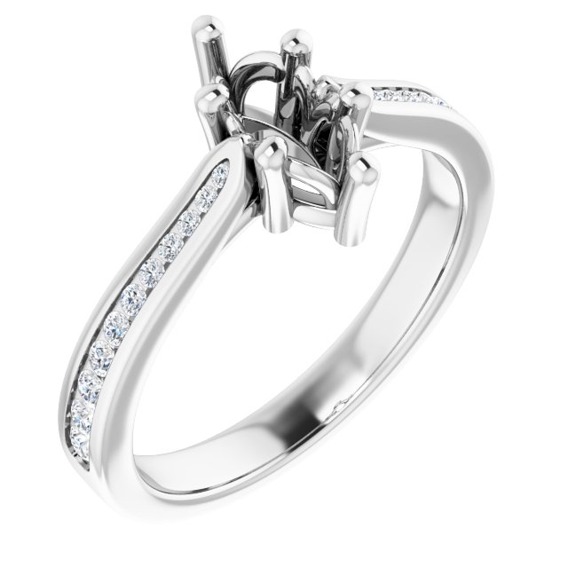 14k White Gold