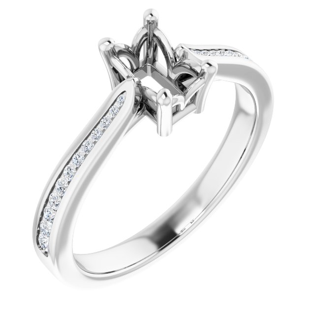 14k White Gold