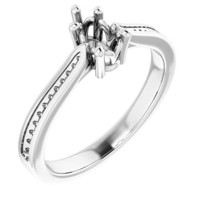 14k White Gold