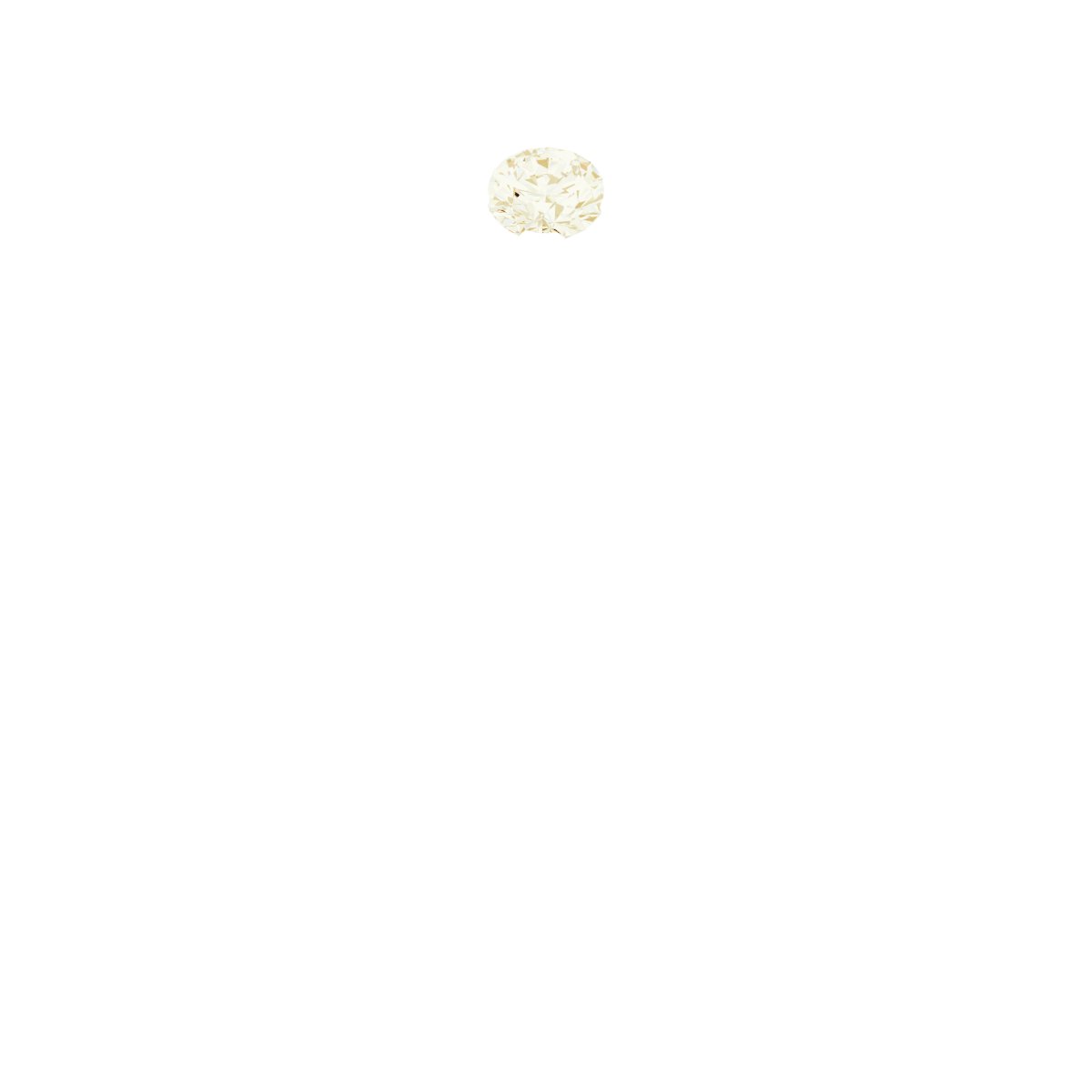 .03 Ct Natural Diamond Band – 14K Yellow Gold