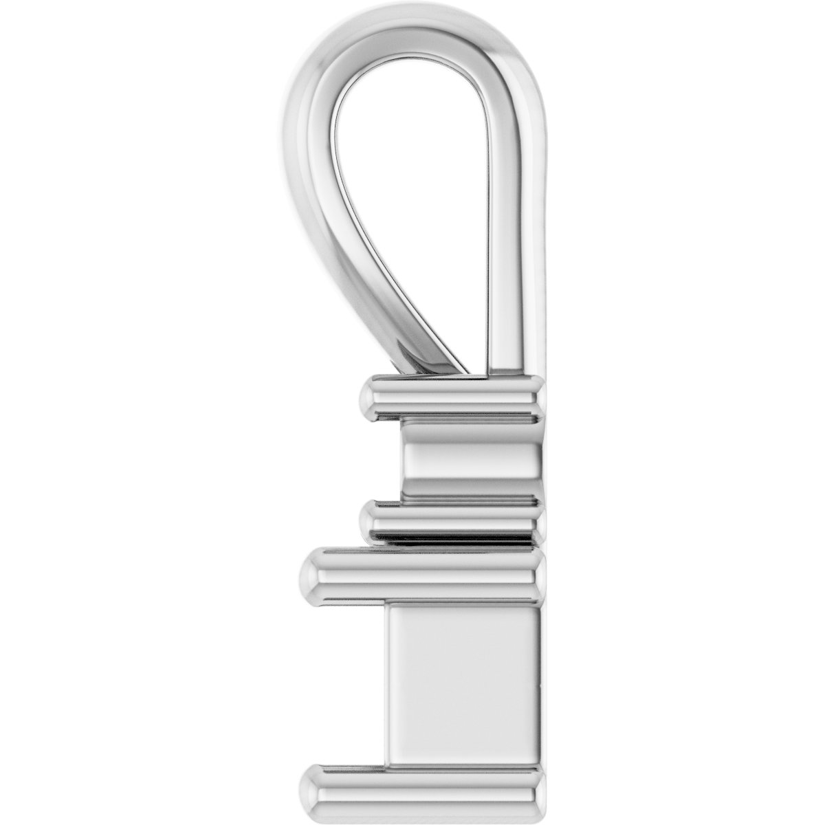 12x8 mm Pear Pendant Mounting view 3